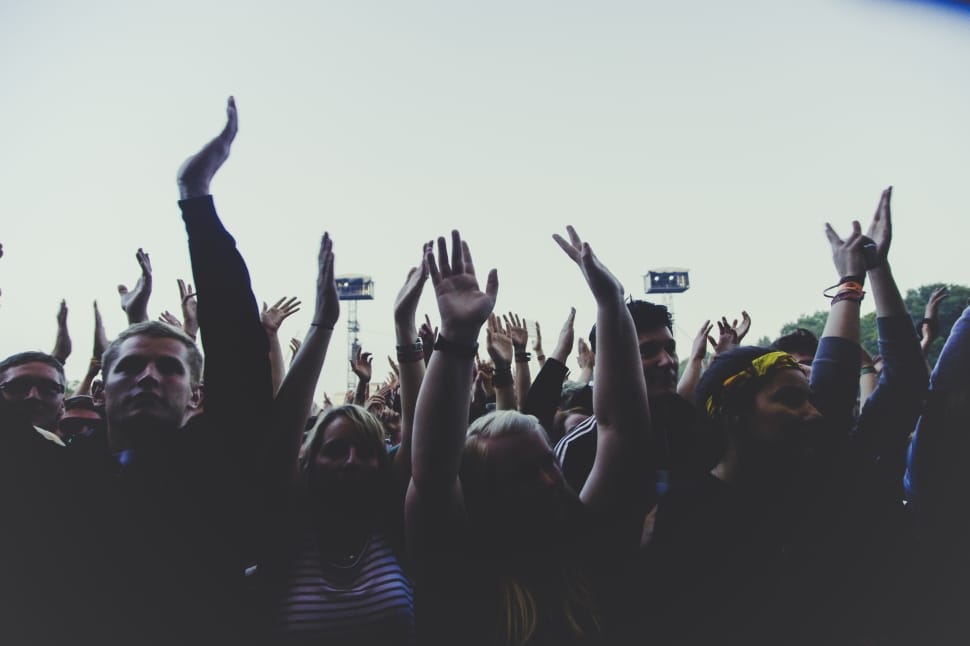 people gathering in a mass